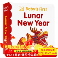 DK出品 寶寶的第一個農歷新年 英文原版繪本 Baby's First Lunar New Year 中國新年主題 農歷春節(jié) 節(jié)日認知十二生肖認知紙板書撕不爛進口英語