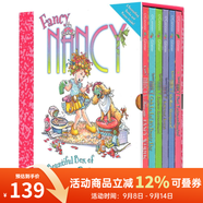 英文原版繪本 Fancy Nancy Bountiful Box of Books 漂亮的南希 禮品故事書 6冊精裝 送海報(bào) 小俏妞希希 綠山墻 .
