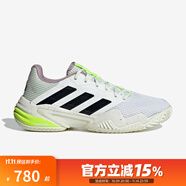 阿迪達斯女鞋狼牙系列蒂姆 Barricade 舒適透氣運動訓(xùn)練網(wǎng)球鞋 白色/綠色/黑色 IF0409 狼牙13 36
