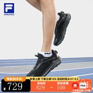 斐樂（FILA）官方男鞋BOA NUVOLE 2路跑鞋夏柔云鞋2運動鞋 黑-BK 40.5