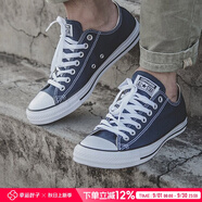 匡威男鞋女鞋子 新款A(yù)LL STAR 休閑鞋時(shí)尚潮流舒適透情侶板鞋 海軍藍(lán)低幫All Star 42