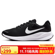耐克NIKE跑步鞋女透氣REVOLUTION 7運(yùn)動(dòng)鞋F(xiàn)B2208-003黑白37.5