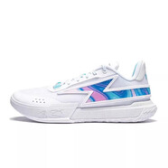 李寧（LI-NING）音速籃球鞋男秋冬韋德之道高幫耐磨減震防滑實(shí)戰球鞋運動(dòng)鞋 標準白 ABPU027-1 閃電之子 40