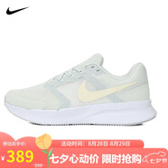 耐克NIKE女子跑步鞋減震 SWIFT 3 運動鞋 DR2698-013白淺綠  40