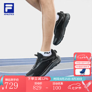 斐樂(lè )（FILA）官方男鞋BOA NUVOLE 2路跑鞋夏柔云鞋2運動(dòng)鞋 黑-BK 40