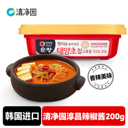 清凈園韓國進(jìn)口 淳昌辣椒醬200g 韓式石鍋拌飯辣炒年糕部隊火鍋包飯醬