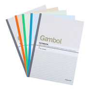 語森憶渡邊GambolA4軟抄本記事本A4筆記本A450頁軟面抄G4507G4807A 4本裝顏色隨機(jī)