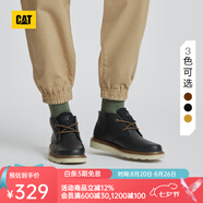CAT卡特馬丁靴男士戶(hù)外休閑復古單鞋系列工裝靴低靴子七夕禮物 黑色 43