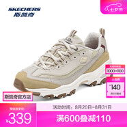 斯凱奇（Skechers）奶茶熊1代丨春夏女鞋運動(dòng)鞋繽紛撞色新款復古增高老爹鞋休閑鞋潮 叢林草莓/TPBG 【新色上市】 36.5