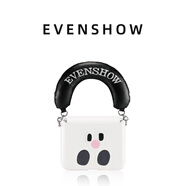 isoojoEVENSHOW2025新款超好看適合夏天手機保護殼帶掛繩適用于 于華為p 黑白萌萌 華為PuraX
