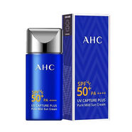 AHC防曬霜小藍瓶高倍防水防汗spF50＋防曬隔離防紫外線(xiàn)女男學(xué)生50ml AHC防曬50ml（高倍防曬）