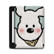 優(yōu)束 適用小米多看電子書(shū)MiReader閱讀器保護(hù)套墨案青春版JDRead1電子書(shū)pro2咖啡 Z12629小狗A JDRead1