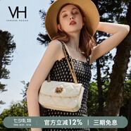 VANESSA HOGAN VH女包茵然軟包系列太陽神斜挎包菱格鏈條腋下單肩包包七夕禮物