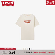 Levi's【商場(chǎng)同款】李維斯25年春夏新款情侶同款純棉短袖T恤001AM 紅色 001AM-0003 XS