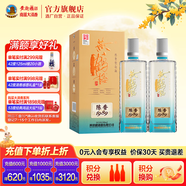 黃鶴樓酒 陳香1989 濃香型白酒  42度/52度500ml*2瓶  糧食酒 送禮酒 52度 500mL 2瓶
