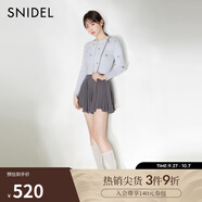 SNIDEL2025春夏新品高腰不規(guī)則雪紡短裙芭蕾風半身裙SWFP251176 深灰色 S (0)