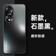 榮耀70手機殼honor70Pro全包70Por+防摔保護套新款華為七零專(zhuān)用高端曲屏外殼曲面屏P70男pr0女X70感的p 【石墨黑】鏡頭全包_特防摔 榮耀70