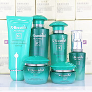 秀美資源（X·Beautiful Resources）【官方店】護(hù)膚品套裝姿源植物素高保濕水乳液粉底液 17【洗水乳霜+眼霜精華】