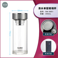 清水（SHIMIZU）?玻璃杯8851 8861 灰豆綠400ml