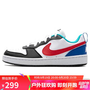 耐克NIKE男大童運(yùn)動(dòng)鞋COURT BOROUGH LOW運(yùn)動(dòng)休閑鞋HF0742-161白黑36