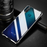 AOYAMIC  適用于vivoY3s手機殼vivoy3/y17保護套u(yù)3x全包防摔透明超薄軟殼簡(jiǎn)約男女款外殼防滑 vivo Y3s/Y3/Y17/U3x【殼+膜】 四角氣囊防摔透明軟殼