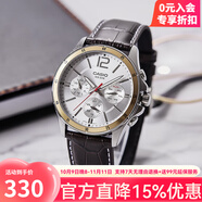 卡西歐手表男經(jīng)典三眼指針商務(wù)石英表石英非機械商務(wù)休閑男表 海外直郵 MTP-1374L-7A