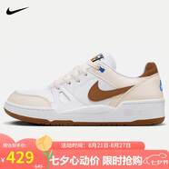 耐克NIKE運動(dòng)休閑鞋男板鞋緩震FULL FORCE運動(dòng)鞋HJ3485-121米白棕41