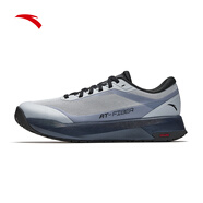 安踏（ANTA）風(fēng)雨兼程【Z哥同款】Din30橡膠防滑耐磨跑步鞋男通勤運動鞋戶外鞋 霜塔灰/基礎(chǔ)黑-6 42.5 (男9)