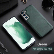 綠磁 xlevel適用于三星S24Ultra手機殼s24全包防摔s23保護套5g外殼s23plus簡約S22Ultra商務(wù)新款皮 暗綠色 三星GalaxyS9+