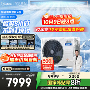 美的4匹 酷省電 風(fēng)管機一拖一超一級能效 中央空調 熱銷(xiāo)TOP1 KFR-90T2W/B3-KS(1)國家補貼