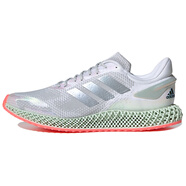 阿迪達斯（adidas）4D Run 1.0 鏤空鞋面 網(wǎng)布減震防滑耐磨 低幫跑步鞋 男女同款 45