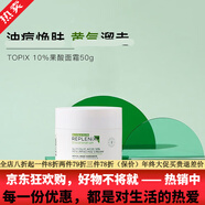 REPLENIXTOPIX REPLENIX美國珞蓓詩(shī)綠茶精華咖啡因果酸霜a醇精華夜間修復 10%超晶體果酸面霜50g