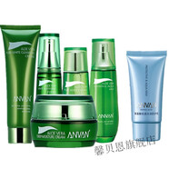 漢芳（ANVAN）漢芳翠葉蘆薈清透補水化妝品套裝女士學(xué)生面部護理補 5件套+氨基酸隔離