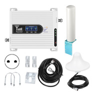 中性跨境3頻GSM/DCD/3G手機信號放大器900/1800/2100特價增強器國際版 cdma/gsm/dcs+炮筒+10米線+3米_6
