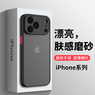 膜法匠適用蘋(píng)果17promax手機殼iPhone17Promax保護套全包半透明磨砂超薄防摔防指紋高端男女款