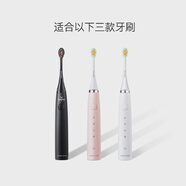 Oracleen愛芽聲波電動牙刷替換刷頭適用WB系列03萬根軟毛刷頭男 03萬毛刷頭黑