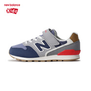 NEW BALANCE 童鞋小中童0-7歲新款拼接透氣舒適防滑休閑軟底跑步運動(dòng)鞋996 藍色/灰色996RN3 25 （腳長(cháng)14.5cm ）