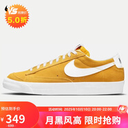 耐克男子板鞋 BLAZER LOW '77運動鞋 DA7254-700速度黃色40.5碼