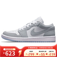 耐克Nike女鞋板鞋煙灰AJ1 JORDAN低幫復(fù)古休閑籃球鞋 DC0774-105 38.5