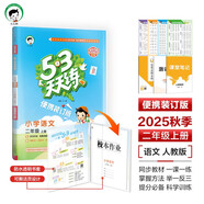開學(xué)季53天天練小學(xué)語(yǔ)文二年級(jí)上冊(cè)RJ人教版（便攜版）2025秋含答案筆記測(cè)評(píng)卷五三天天練53天天開學(xué)必備