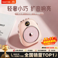 索愛（soaiy）S655UHF無線小蜜蜂擴音器教師專用防嘯叫10W大功率藍牙音箱音響TF卡喇叭麥克風戶外便攜式導(dǎo)游導(dǎo)購