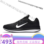 耐克（NIKE）Nike男鞋ZOOM WINFLO5登月氣墊網(wǎng)面輕便運(yùn)動(dòng)跑步鞋 .5 AA7406-001 36