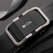 COW男士皮帶男商務(wù)休閑腰帶時(shí)尚潮流百搭耐磨耐刮超纖皮褲帶999槍