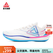 匹克態(tài)極輕靈3籃球鞋秋季新品實(shí)戰(zhàn)球鞋低幫運(yùn)動鞋跑快靈后衛(wèi)薄底戰(zhàn)靴 白/寶蘭【自在飛同款】 42