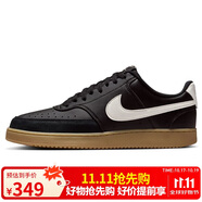 耐克NIKE男子休閑鞋 COURT VISION LOW運動鞋IB2998-004黑白棕42