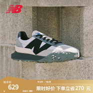 NEW BALANCE【IU同款】NB XC72官方休閑鞋男鞋女鞋復(fù)古輕便秋冬情侶運動鞋 灰色/黑色 UXC72AA1 42.5 (腳長27cm)