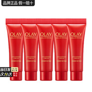 玉蘭油（OLAY）眼霜女淡化黑眼圈細(xì)紋緊致抗皺保濕多效大紅瓶彈力眼霜送媽媽老婆 【共25g】超紅瓶眼霜5g*5