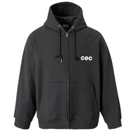 少量現貨Beyond 韓國正品代購Chancechance秋冬經(jīng)典加絨衛衣外套 炭灰色 國內現貨 均碼