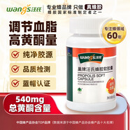 汪氏蜂膠軟膠囊巢牌黑蜂膠60g(500mg*120)輔助調(diào)血脂滋補(bǔ)保健品送長輩