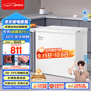 美的（Midea）【升級減霜】200升以上家用小冰柜冷藏冷凍保鮮冷柜一級節能母乳小型冰箱BD/BC-203KMB(E)國家補貼